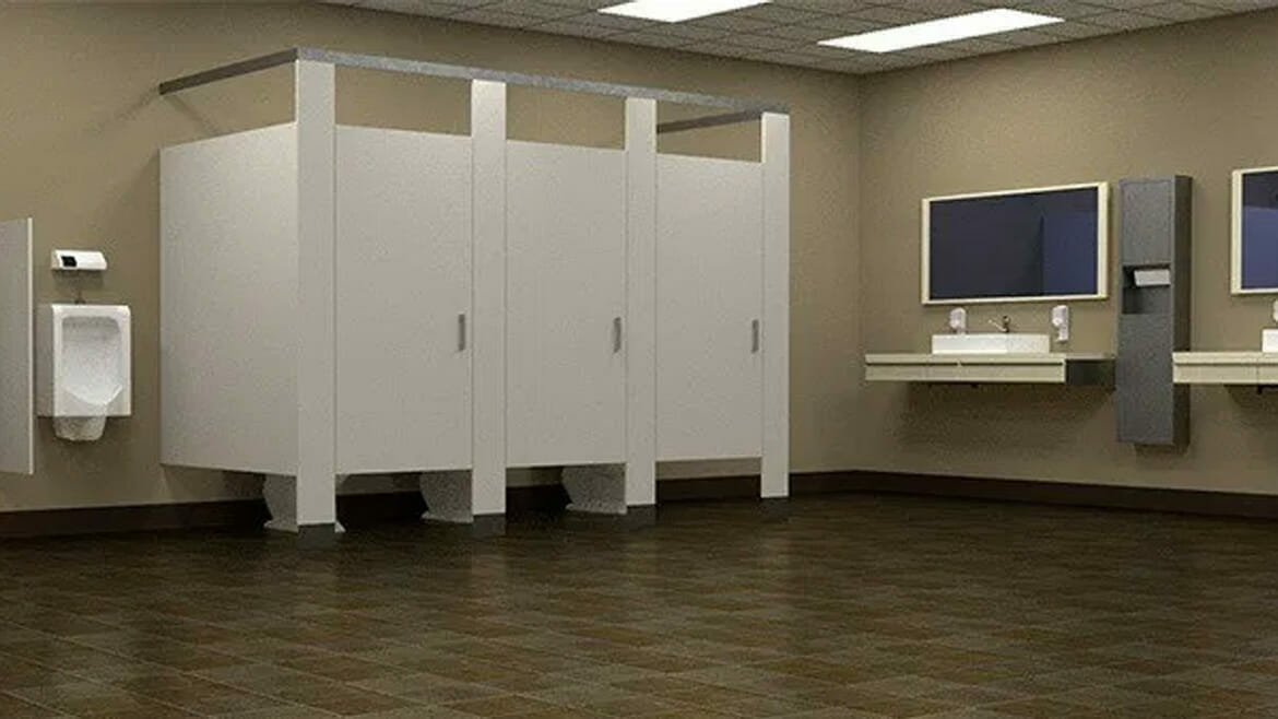 Restroom Commercial Cleaning: Office Restrooms